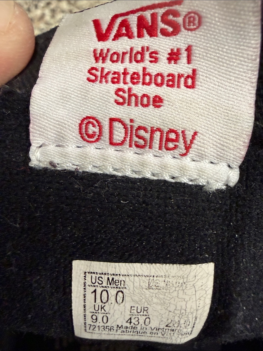Vans disney’s nightmare before Christmas and vans collaboration *Rare* - Picture 9 of 11